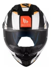 Casco Moto Integral Mt Stinger 2 Zivze B4 Naranja Mate