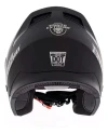 Casco Moto Abierto Punto Extremo Xr200 Doble Visor Negro Mat