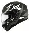 Casco De Moto Integral Zeus 811 Al28 Negro Gris