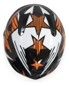 Casco De Moto Integral Zeus 811 Al28 Negro Naranja