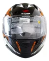 Casco De Moto Integral Zeus 811 Al28 Negro Naranja