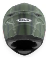 Casco De Moto Integral Zeus 811 Al38 Verde Mate Monster