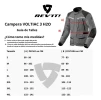 Campera Revit Voltiac 3 H2o Impermeable Moto  Protecciones