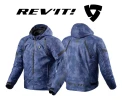 Campera Moto Revit Flare 3 H2o Protecciones Impermeable
