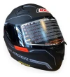 Casco Moto Integral Nzi Go Rider Stream Solid Doble Vis