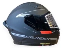 Casco Moto Integral Nzi Go Rider Stream Solid Doble Vis