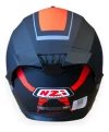 Casco Moto Integral Nzi Go Rider Stream Solid Doble Vis