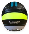 Casco Moto Integral Ls2 352 Rookie Graficas Zenna + Spoiler