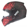 Casco Moto Integral Mac Bass Ff067 Krampus Negro Rojo