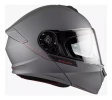 Casco Moto Rebatible Mt Genesis A2 Solid Titanium Doble Vis