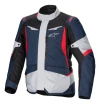 Campera Para Moto Alpinestars St-1 Wp Jacket Negro/azul/rojo