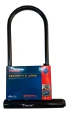 Linga Tipo Traba En U Tonyon Para Moto 190mm X 320mm X 12mm Color Negro
