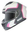 Casco Moto Integral Mac Oficial Starter Ff801 Qurbik Blanco