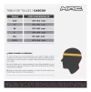 Casco Moto Integral Mac Oficial Starter Ff801 Qurbik Blanco