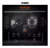 Casco Moto Integral Mac Oficial Starter Ff801 Qurbik Blanco