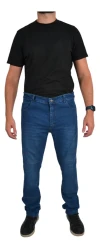 Jean Kevlar Pantalon Moto Protecciones Rodillas Cadera