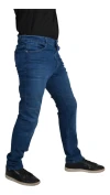 Jean Kevlar Pantalon Moto Protecciones Rodillas Cadera