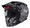 Casco Moto Mt Streetfighter Hellish B2 Mentonera Desmontable