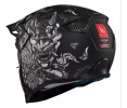 Casco Moto Mt Streetfighter Hellish B2 Mentonera Desmontable