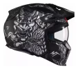 Casco Moto Mt Streetfighter Hellish B2 Mentonera Desmontable