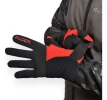 Guantes Moto Ruder Rocket Táctiles Livianos Negros Color Negro Y Rojo Talle Xs