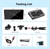 Pantalla Carplay Desmontable Moto 6 Pulgadas Bt Wifi 12v