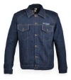 Campera Calix Ruder Urbana De Jean Con Protección Moto