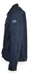 Campera Calix Ruder Urbana De Jean Con Protección Moto
