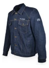 Campera Calix Ruder Urbana De Jean Con Protección Moto