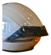 Casco Moto Integral Nzi Trendy 3 Solid Spoiler+2 Visores