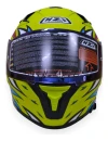 Casco Integral Moto Nzi Go Rider Stream Macaw C/ Doble Visor