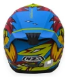 Casco Integral Moto Nzi Go Rider Stream Macaw C/ Doble Visor
