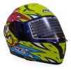 Casco Integral Moto Nzi Go Rider Stream Macaw C/ Doble Visor