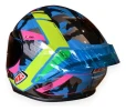 Casco Moto Integral Nzi Trendy 3 Camu Spoiler + 2 Visores