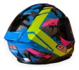 Casco Moto Integral Nzi Trendy 3 Camu Spoiler + 2 Visores