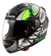 Casco Integral Moto Ls2 352 Rookie Weiler + Spoiler