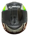 Casco Integral Moto Ls2 352 Rookie Weiler + Spoiler