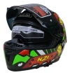 Casco Integral Moto Nzi Go Rider Stream Spray Doble Visor