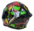 Casco Integral Moto Nzi Go Rider Stream Spray Doble Visor