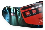 Repuesto Visor Casco Moto Gp23 Fl900 Furius Tornasolado