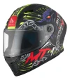 Casco Integral Moto Mt Stinger 2 Akin A3 Mate Visor Simple