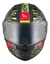 Casco Integral Moto Mt Stinger 2 Akin A3 Mate Visor Simple