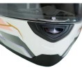 Casco Moto Integral Zeus Gj 821 Blanco Rosa Brillo