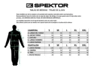 Traje Equipo De Lluvia Moto Hombre Campera Pantalon Spektor 