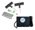 Combo Compresor Slime 100psi Mas Kit De Reparacion Cubierta