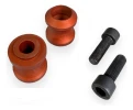 Slider Spool De Aluminio Anodizado 6mm X 1mm P/caballete